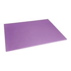 Planche à découper basse densité Hygiplas violette 600x450x10mm - EQFX108_0