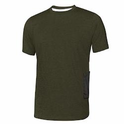 U-Power - Tee-shirt manches courtes vert Slim ROAD Vert Taille 3XL - XXXL 8033546449240_0