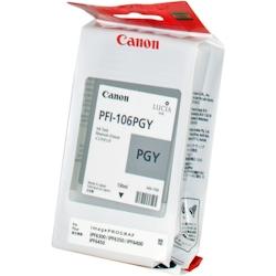 Canon PFI106 Gris Photo Cartouche d'encre ORIGINALE - PFI106PGY/6631B001 - PFI106PGY_0