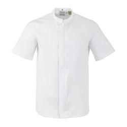 Veste de cuisinier en maille à manches courtes Southside Harlem blanche L - L blanc BA116-L_0