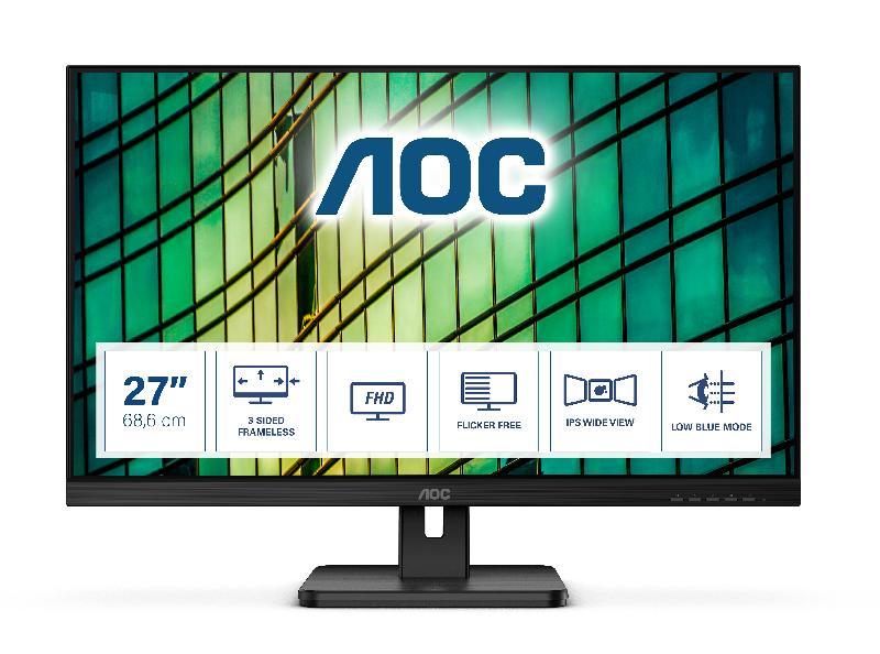 AOC E2 27E2QAE écran plat de PC 68,6 cm (27