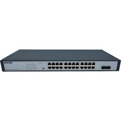 DEXLAN Switch 24 Ports Gigabit PoE+ Budget 280W & 2 ports fibre SFP - DEX-323226_0