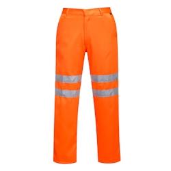 Portwest - Pantalon de travail haute visibilité orange RIS Orange Taille XL - XL orange RT45ORRXL_0