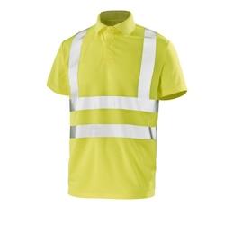 Cepovett - Polo manches courtes Fluo Base 2 Jaune Taille S - S 3603622251699_0