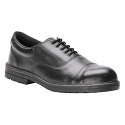 Portwest - Chaussures de sécurité basses OXFORD S1P Noir Taille 45 - 45 noir matière synthétique 5036108181599_0
