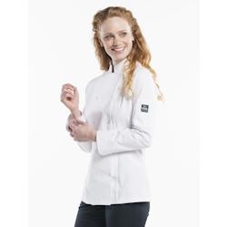 Chaud Devant  97405 Veste de chef femme Poco Blanc | L - L 97405_0