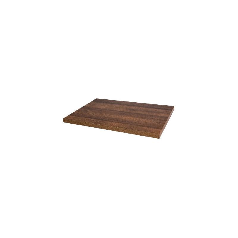 Plateau de table rectangulaire (L)1100 x (P)700 mm, finition chêne rustique_0