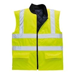 Portwest - Gilet de sécurité réversible HV Jaune Taille XS - XS jaune 5036108263783_0