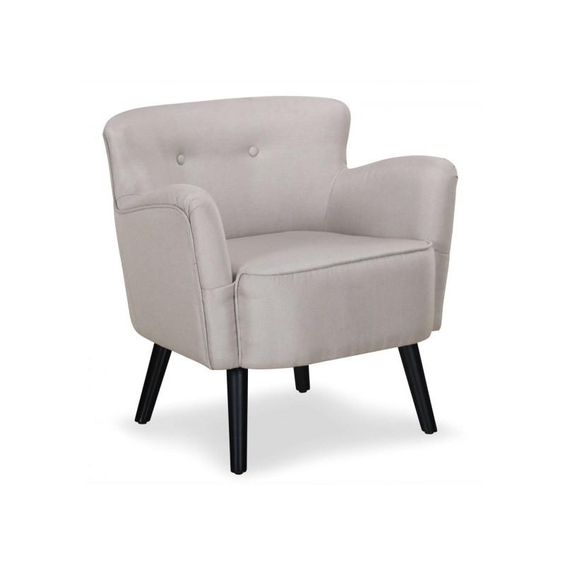 Fauteuil scandinave coleman 84cm beige paris prix