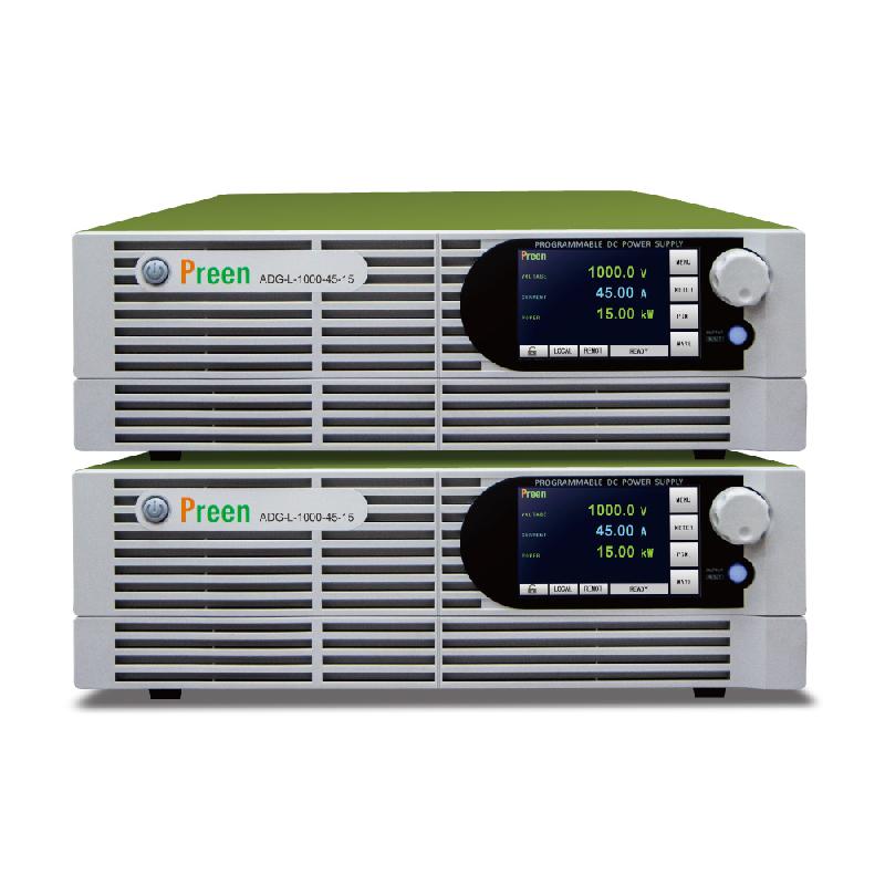 ADG-L-SERIE | Alimentations programmables DC série ADG-L, 1 voie, 5-10-15 kW, 0-135 A, 0-1000 V, 2U/3U rack 19''_0