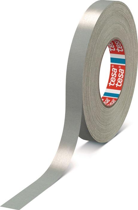 Adhésif toilé tesaband® Premium 4651 gris longueur 50 m largeur 19 mm rouleau TESA_0