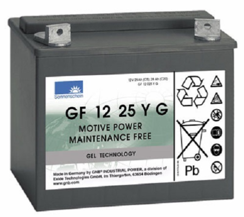 Batterie Gel GF 12 025 Y G Sonnenschein / 12V 25Ah_0