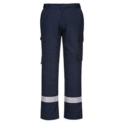 Portwest - Pantalon de travail anti-feu BIZFLAME PLUS Bleu Taille 3XL - XXXL bleu FR401NARXXXL_0