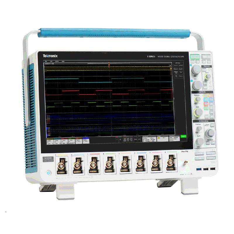 MSO58B-5-BW-350 | Oscilloscope Tektronix MSO58B 8 voies 350 MHz, 12 bits, écran tactile 15.6'', signaux mixtes_0