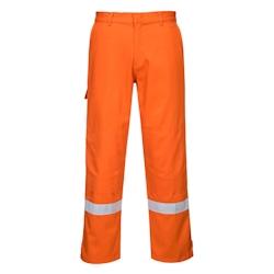 Portwest - Pantalon de travail anti-feu BIZFLAME PLUS Orange Taille 3XL - XXXL orange FR26ORRXXXL_0