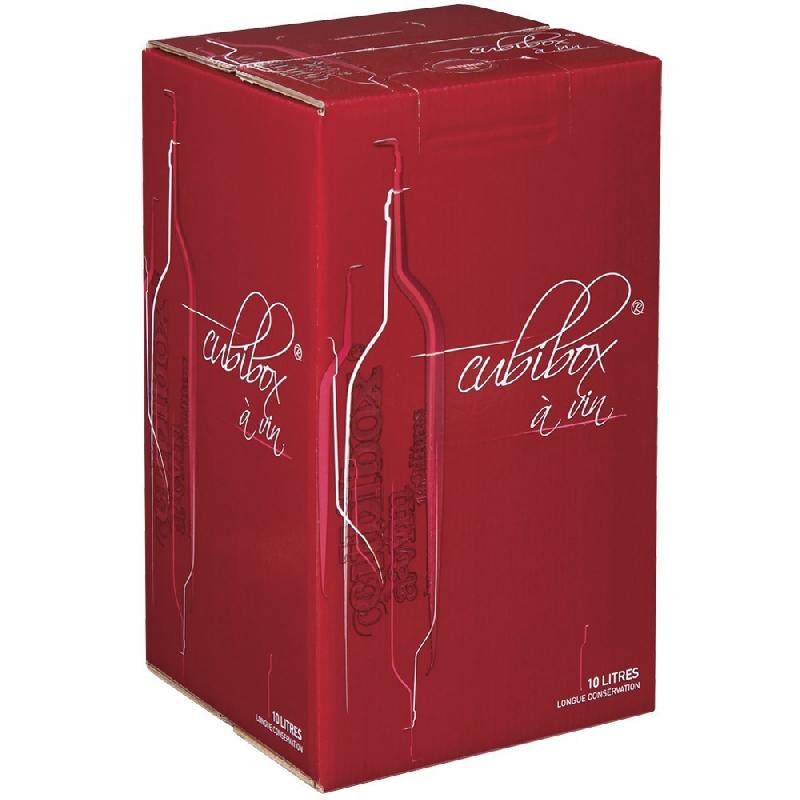 Carton décor Vinitude rouge 10 Litres - Réf : CAR315CA153_0