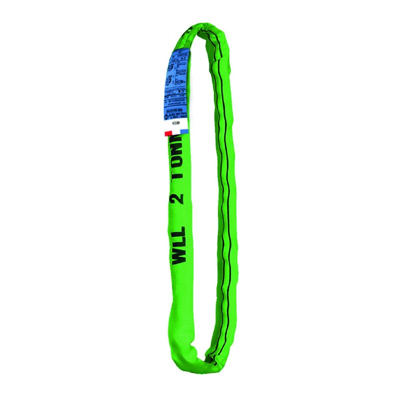 Elingue ronde standard - 4m, verte, 0,75mm, 1780g, 2T_0