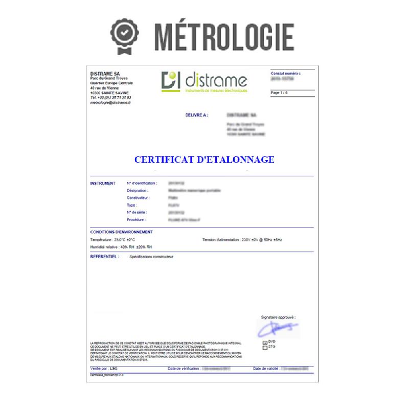 PE-FI225MP | Certificat d'étalonnage pour FI 225MP_0