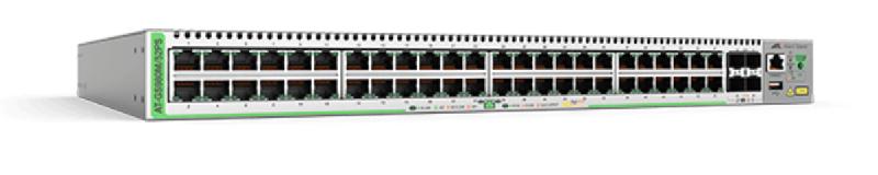 Allied Telesis AT-GS980M/52PS-50 Géré Gigabit Ethernet (10/100/1000) Connexion Ethernet, supportant l'alimentation via ce port (PoE) Gris_0