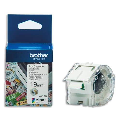 Brother ruban cz adhésif repositionnable pour vc-500w, 19 mm x 5m cz1003_0