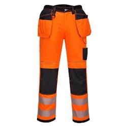 Portwest - Pantalon de travail holster Stretch haute visibilité PW3 Orange / Noir Taille 60 - 48 orange PW306OBR48_0