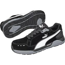 Baskets de sécurité basses  Safety AIRTWIST BLACK LOW S3 ESD HRO SRC noir T.46 Puma - 46 noir cuir 4051428093156_0