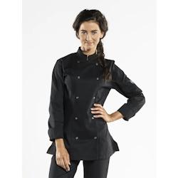 Chaud Devant  99306 Veste de chef femme Poco Noir| XL - XL 99306_0