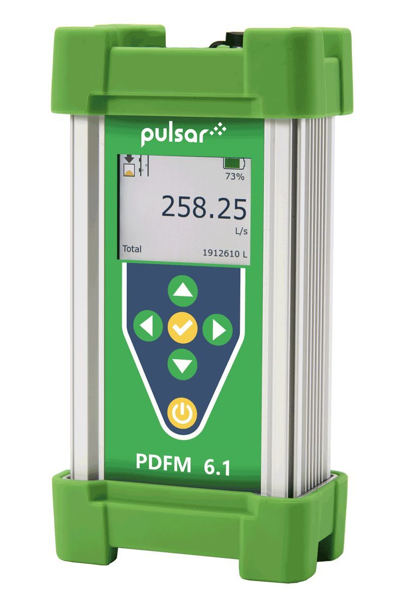 Débitmètre non intrusif enregistreur portable doppler pulsar greyline pdfm 6.1_0