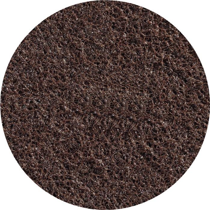 Disque abrasif en non-tissé Scotch Brite™ SC-DH D. 115 mm grossière marron sans centrage 3M_0