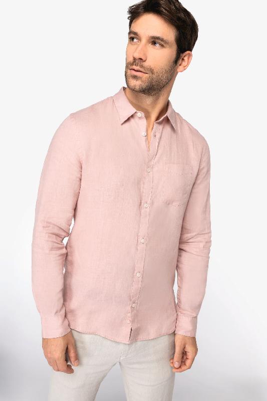 Chemise en lin homme -  Réf: NS504_0