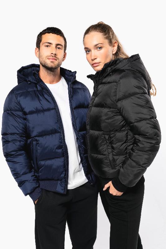 Veste unisexe ripstop recyclée à capuche  -  Réf: K6166_0