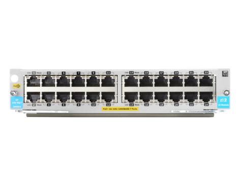 Hewlett Packard Enterprise 24-port 10/100/1000BASE-T PoE+ MACsec v3 zl2 Module Gigabit Ethernet module de commutation réseau_0