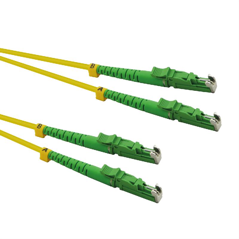 Roline câble fo duplex 9/125µm, lsh/lsh, apc, lsoh, jaune, 0,5 m_0