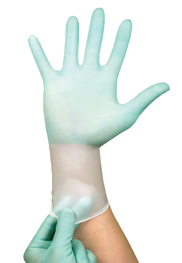 50 paires gants Finessis Aegis stériles à usage unique CE en Flexylon avec liquide antiseptique pour chirurgie - GFANPSTRVB-IM05/ML_0