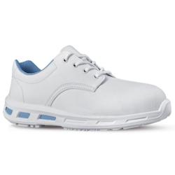 U-Power - Chaussures de sécurité basses sans métal hydrofuges ZELDA - Environnements aseptisés - S2 SRC Blanc Taille 35 - 35 blanc matière synth_0