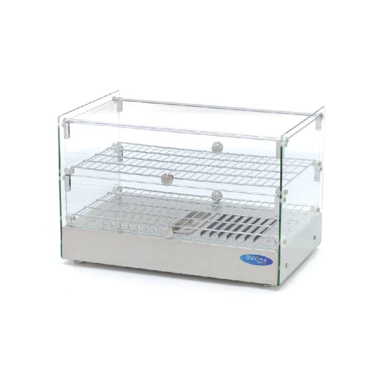 Vitrine chaude - 50 L - 55 cm - 2 étagères_0