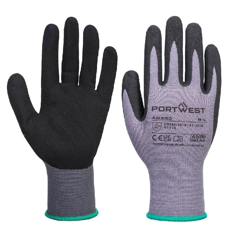 12 paires de gants de manipulation nylon/nitrile DermiFlex Essential - GMGEGRNR-PW01/REU_0