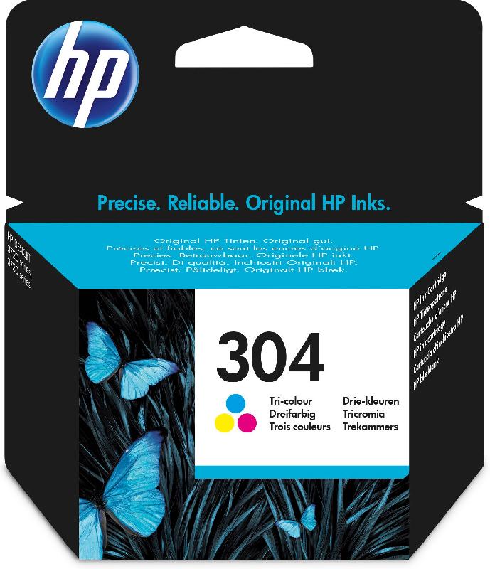 HP 304 Cartouche d’encre trois couleurs authentique_0
