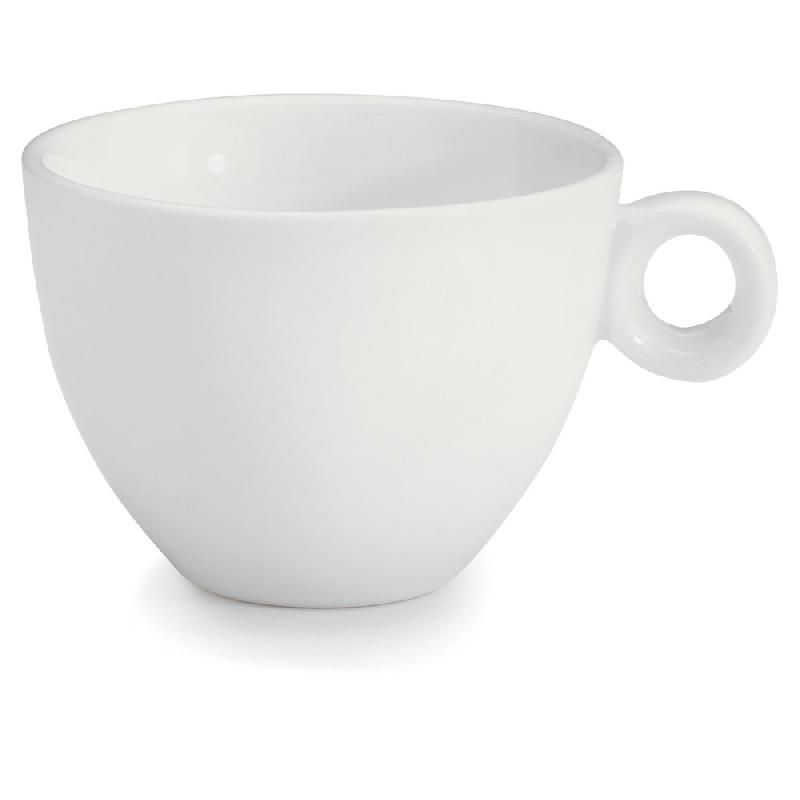 Tasse à thé EO en porcelaine 20 cl - Blanc - Lot de 12_0