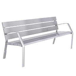 Banc aluminium avec finition anodisée_0