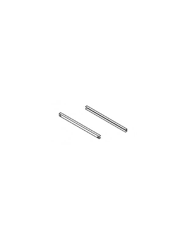 Glissières pour grille GN 2/1 armoire - Support inox pour clayette GN 2/1 - Modèle AFF7 et AFF14 - Vendue par pair - Dimensions LxPxH: Long : 645 mm - Modèles de glissières GN 2/1 - Poids 0.2 Kg - Origine FABRIQUE EN ESPAGNE - Garantie 1 an - Référe_0