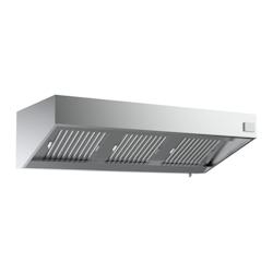 Hotte Murale Complète - 2000 mm - Avec Moteur, Led et Variateur - CombiSteel - 3701117799654_0