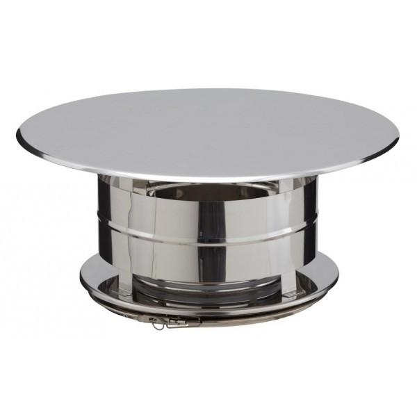 Chapeau aspirateur simple cai inox - ø 180_0