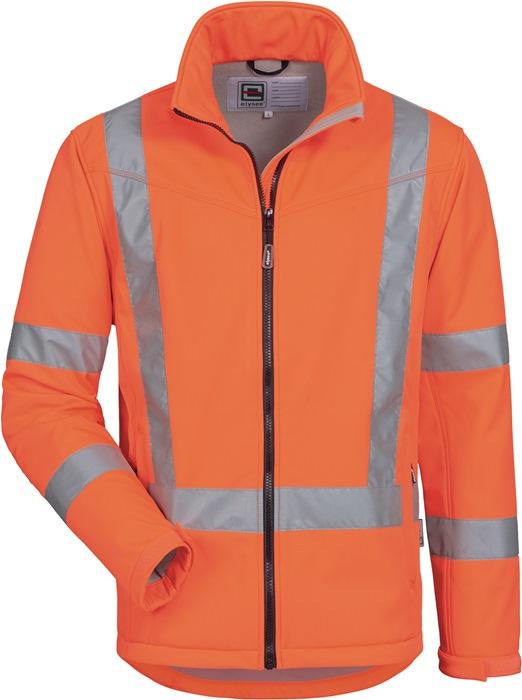 Veste softshell de signalisation Wilmer taille XL orange 100 % PES ELYSEE_0