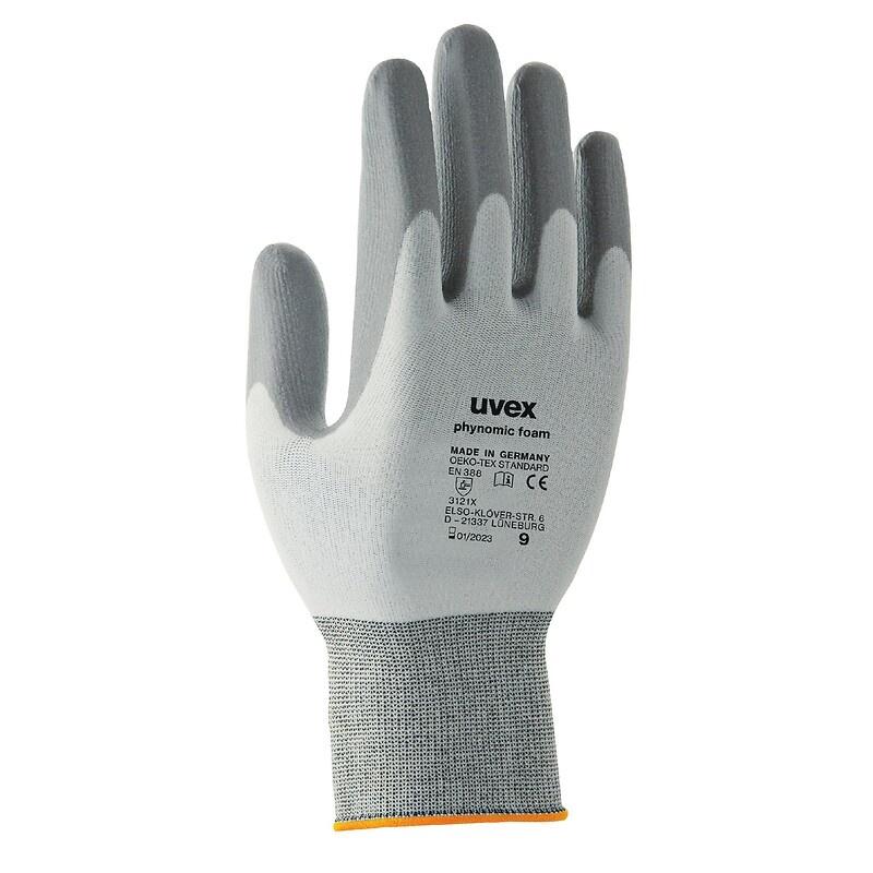 Gants de protection UVEX phynomic foam pack de 3 paires taille 5_0