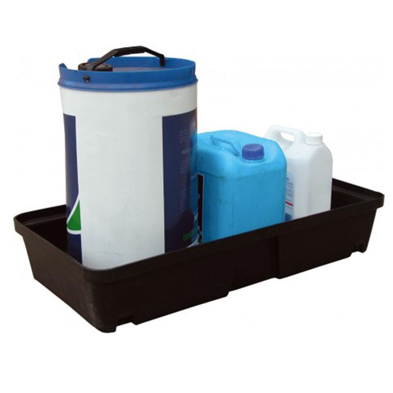 Plateau de rétention 30 litres en PE sans caillebotis amovible PE - CEMO - 8718_0