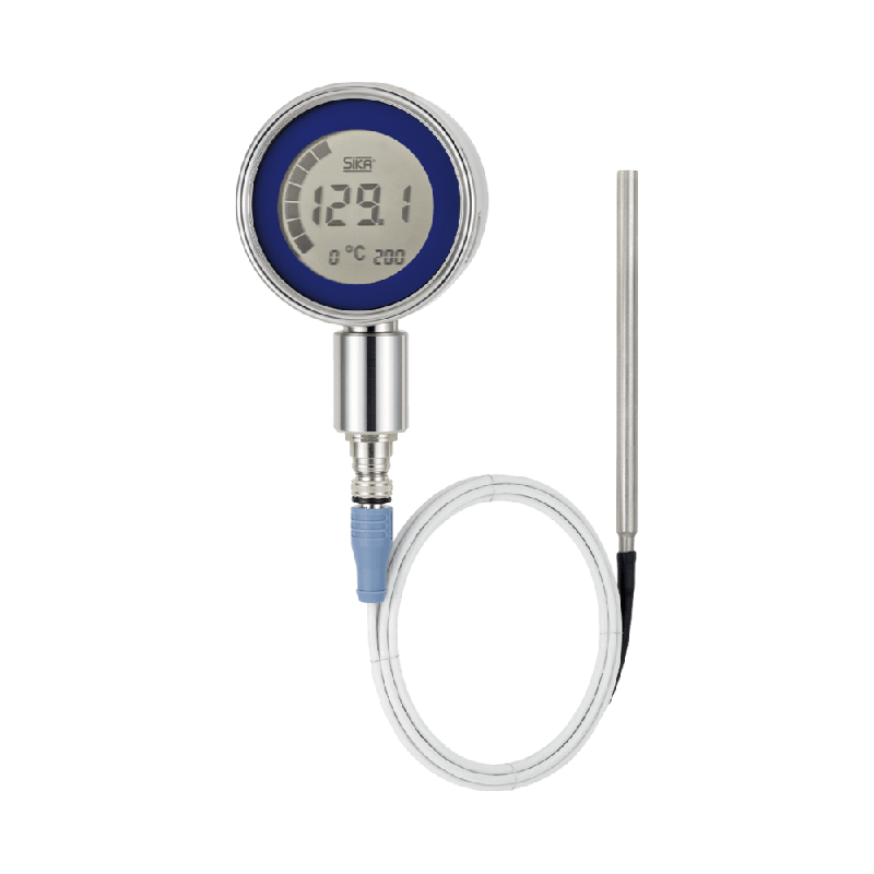 Thermomètre numérique à batterie - Modèle industriel avec capillaire - Type DiTemp DT3-10-30_0