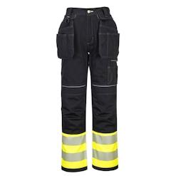 Portwest - Pantalon de travail holster haute visibilité de Classe 1 PW3 Orange / Noir Taille 50 - 40 jaune PW307YBR40_0
