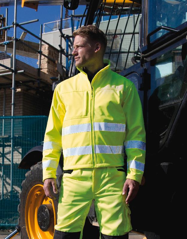 Veste Softshell High Viz -  Réf: R117_0