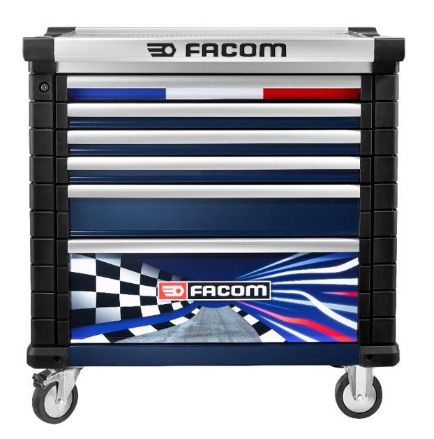 FACOM - SERVANTE JET + COMPOSITION 249 OUTILS OR - EDITION LIMITÉE RACING - JET.6M4A24HG_0